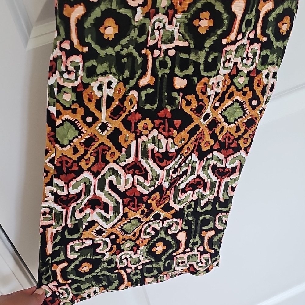 Stylish Multicolor Patterned Women's Pants - Picture 5 of 6